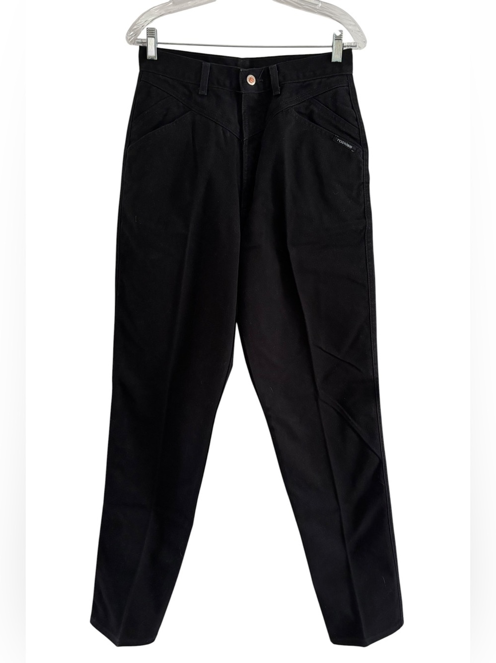 Rockies 2 pocket front, flat back. Excellent condition! 33/15 xlong. BLACK